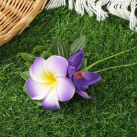 Women's Flower Lady Plastic Hair Clip sku image 1
