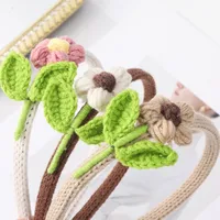 Women's Flower Pastoral Simple Style Cloth Hair Band main image 2