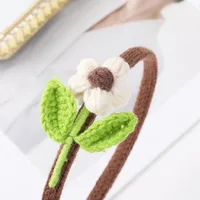 Mujeres Flor Pastoral Estilo Simple Tela Banda Para El Cabello main image 5