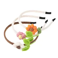 Women's Flower Pastoral Simple Style Cloth Hair Band main image 4
