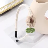 Women's Flower Pastoral Simple Style Cloth Hair Band sku image 2