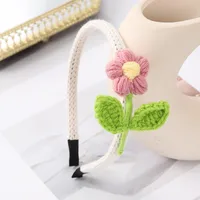 Women's Flower Pastoral Simple Style Cloth Hair Band sku image 4
