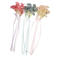 Women's Flower Sweet Mixed Materials Hair Claws main image 3