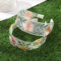 Women's Flower Lady Plastic Resin Hair Band main image 1