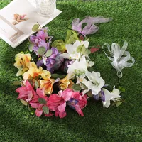 Women's Flower Lady Plastic Wreath main image 2
