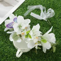 Women's Flower Lady Plastic Wreath sku image 5