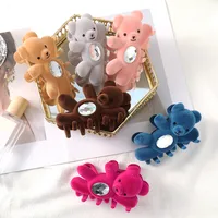 Women's Bear Cute Flocking Hair Claws main image 5