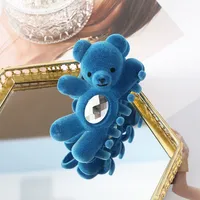 Women's Bear Cute Flocking Hair Claws sku image 5