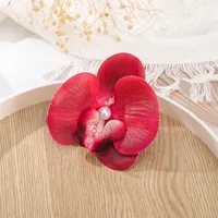Women's Flower Lady Sweet Mixed Materials Hair Clip sku image 8