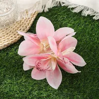 Women's Flower Sweet Mixed Materials Hair Claws main image 4