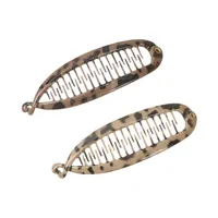 Mujeres Banana Clip Animal Lujoso Romántico Playa Resina Sintética Resina Estampado Y Teñido Hecho A Mano Pinza Para El Cabello Sombreros main image 5