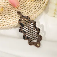 Women's Banana Clip Animal Luxurious Romantic Beach Synthetic Resin Resin Printing And Dyeing Handmade Hair Clip Headwear sku image 1