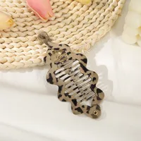 Women's Banana Clip Animal Luxurious Romantic Beach Synthetic Resin Resin Printing And Dyeing Handmade Hair Clip Headwear sku image 2