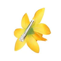 Mujeres Adultos Flor Floral Elegante Romántico Dulce Clip Lateral De Flores Estampado Y Teñido Flores Clip Lateral De Flores Sombreros main image 3