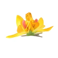 Femmes Adultes Fleur Floral Élégant Romantique Sucré Fleur Côté Clip Impression Et Teinture Fleurs Fleur Côté Clip Couvre-Chef main image 5