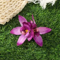 Women's Adults Flower Floral Elegant Romantic Sweet Flower Side Clip Printing And Dyeing Flowers Flower Side Clip Headwear sku image 3