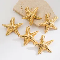 Women's Starfish Cute Hawaiian Alloy Plating Hair Clip main image 3