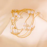 Pearl Elegant Glam Luxurious Imitation Pearl Necklace Wholesale main image 4