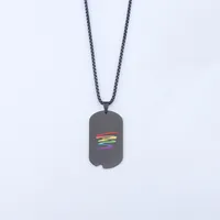 Geometric Classic Style Titanium Steel Pendant Necklace Wholesale main image 2