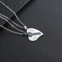 Heart Shape Vintage Style 304 Stainless Steel Pendant Necklace Wholesale main image 3