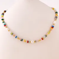 Flower Luxurious Queen Romantic Natural Stone Freshwater Pearl Necklace Wholesale main image 4