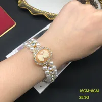 Elegant Vintage Style Wedding Artificial Gemstones Artificial Pearl Alloy Avatar Inlay Pearl Women's Jewelry Set main image 4
