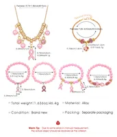 Elegant Lady Artificial Pearl Alloy Copper Vocabulary Words/Name Beaded Women's Jewelry Set main image 2