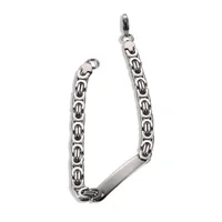 Geometric Hip-Hop Retro 304 Stainless Steel Bracelets Wholesale sku image 1
