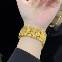 Geometric Hip-Hop Retro Alloy Bracelets Wholesale main image 1