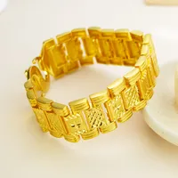 Geometric Hip-Hop Retro Alloy Bracelets Wholesale main image 3