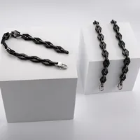 Geometric Hip-Hop Retro 304 Stainless Steel Bracelets Wholesale main image 2