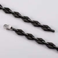 Geometric Hip-Hop Retro 304 Stainless Steel Bracelets Wholesale main image 5