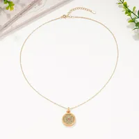 Butterfly Casual Elegant Vacation Copper 18K Gold Plated Pendant Necklace Lobster Trigger Clasp Closure main image 6