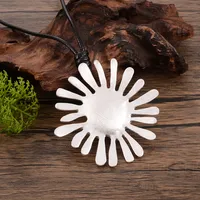 Flower Dragonfly Casual Vacation Modern Style Alloy Pendant Necklace Wholesale main image 3