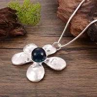 Flower Dragonfly Casual Vacation Modern Style Alloy Pendant Necklace Wholesale main image 4