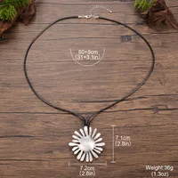 Flower Dragonfly Casual Vacation Modern Style Alloy Pendant Necklace Wholesale sku image 1