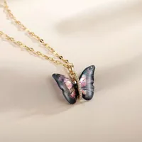 Butterfly Cute Queen Alloy Pendant Necklace Wholesale main image 1