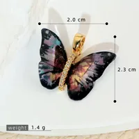Butterfly Cute Queen Alloy Pendant Necklace Wholesale sku image 4