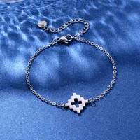 Cruzar Hip Hop Bohemio Estilo Simple Acero Inoxidable 201 Pulsera Al Mayoreo main image 4