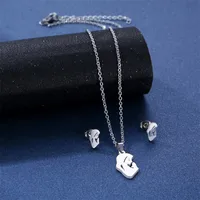 Bohemian Simple Style Classic Style 201 Stainless Steel Human Mother'S Day Women's Jewelry Set main image 3