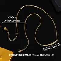 Sun Star Wreath Modern Style Commute Shiny 304 Stainless Steel Necklace Lobster Trigger Clasp Closure sku image 8