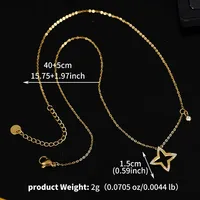 Sun Star Wreath Modern Style Commute Shiny 304 Stainless Steel Necklace Lobster Trigger Clasp Closure sku image 6