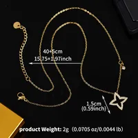 Sun Star Wreath Modern Style Commute Shiny 304 Stainless Steel Necklace Lobster Trigger Clasp Closure sku image 7