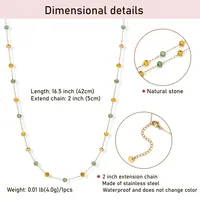 Oval Hawaiian Sexy Romantic Acrylic Necklace Wholesale main image 9