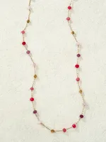 Oval Hawaiian Sexy Romantic Acrylic Necklace Wholesale main image 7
