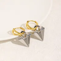1 Pair Red Heart IG Style Elegant Glam Copper 18K Gold Plated White Gold Plated Polishing Plating Drop Earrings main image 3