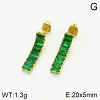 1 Pair Lines Rectangle Elegant Lady Vacation 304 Stainless Steel 18K Gold Plated Artificial Pearls Zircon Plating Inlay Drop Earrings main image 4