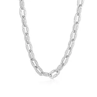 Estilo Vintage Acero Titanio Geométrico Enchapado Hombres Pulsera Collar main image 2