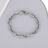 Vintage Style Titanium Steel Geometric Plating Men's Bracelets Necklace main image 4