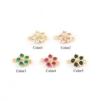 Peach Blossom Cute Simple Style Commute Artificial Crystal 201 Stainless Steel Artificial Crystal Copper Bracelets Wholesale main image 4